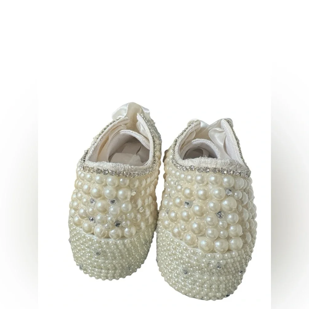 Stilo Cream Textured Espadrilles with Shimmery Finish|Made in Turkey.